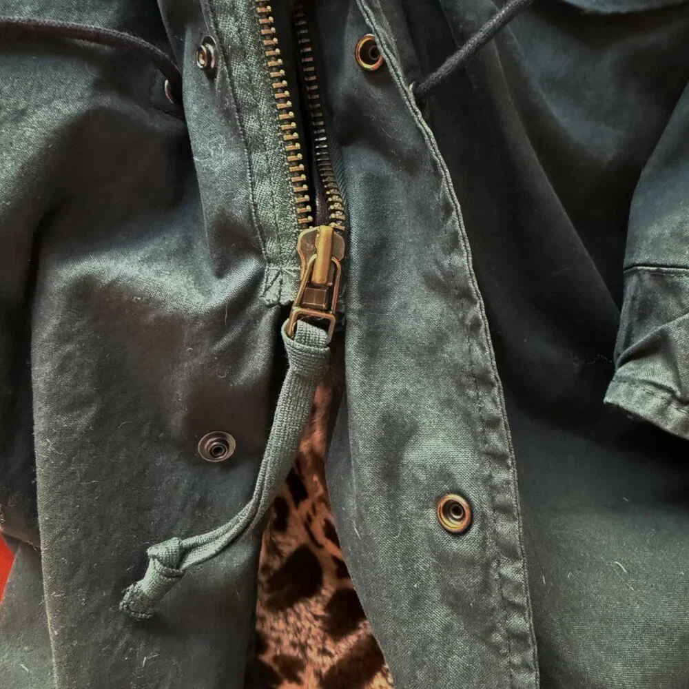 Aspen Apres Ski $7,900 Mr & Mrs Italy Parka Rabbit and Raccoon Fur US4 Dustbag - Picture 7 of 13